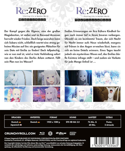 Re:ZERO -Starting Life in Another World - OVAs "Memory Snow" & "The Frozen Bond" -