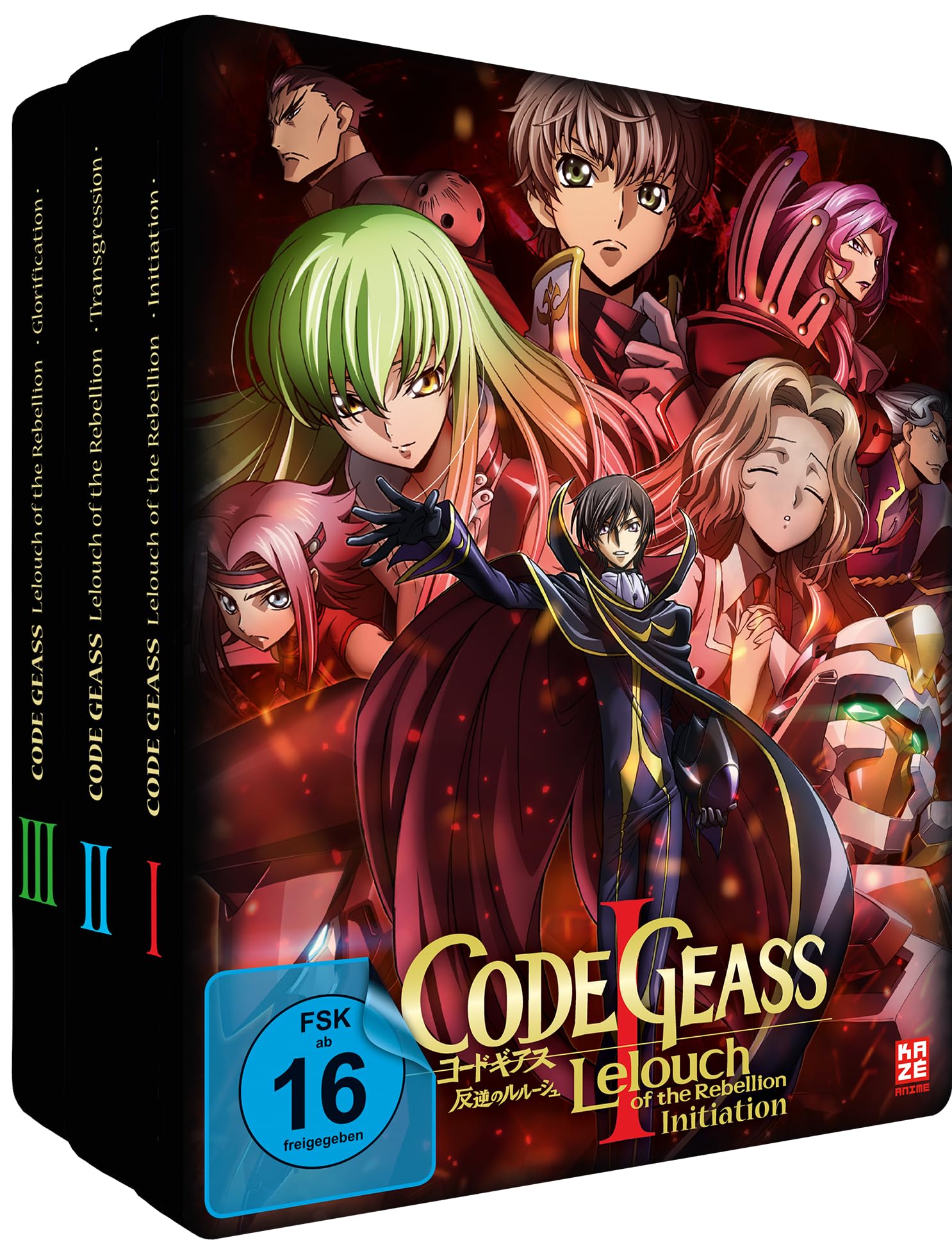 Code Geass: Lelouch of the Rebellion - Movie Trilogie - Bundle 1-3 -