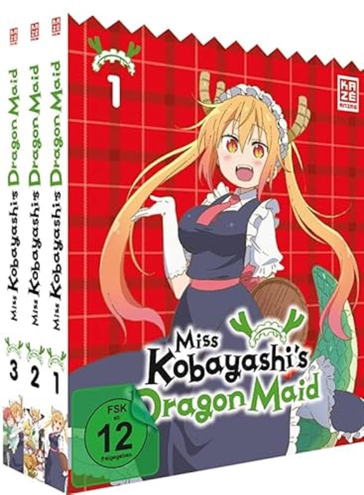Miss Kobayashis Dragon Maid - Staffel 1 - Gesamtausgabe - Bundle - Vol.1-3 -