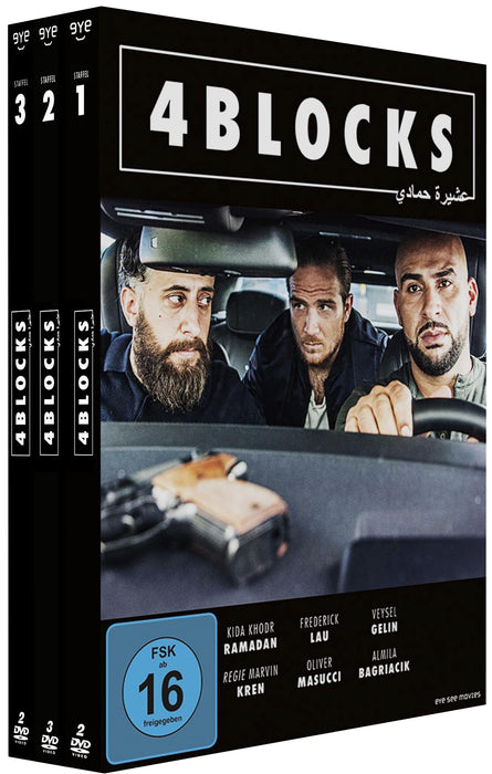 4 Blocks - Staffel 1-3 - Gesamtausgabe - Bundle -