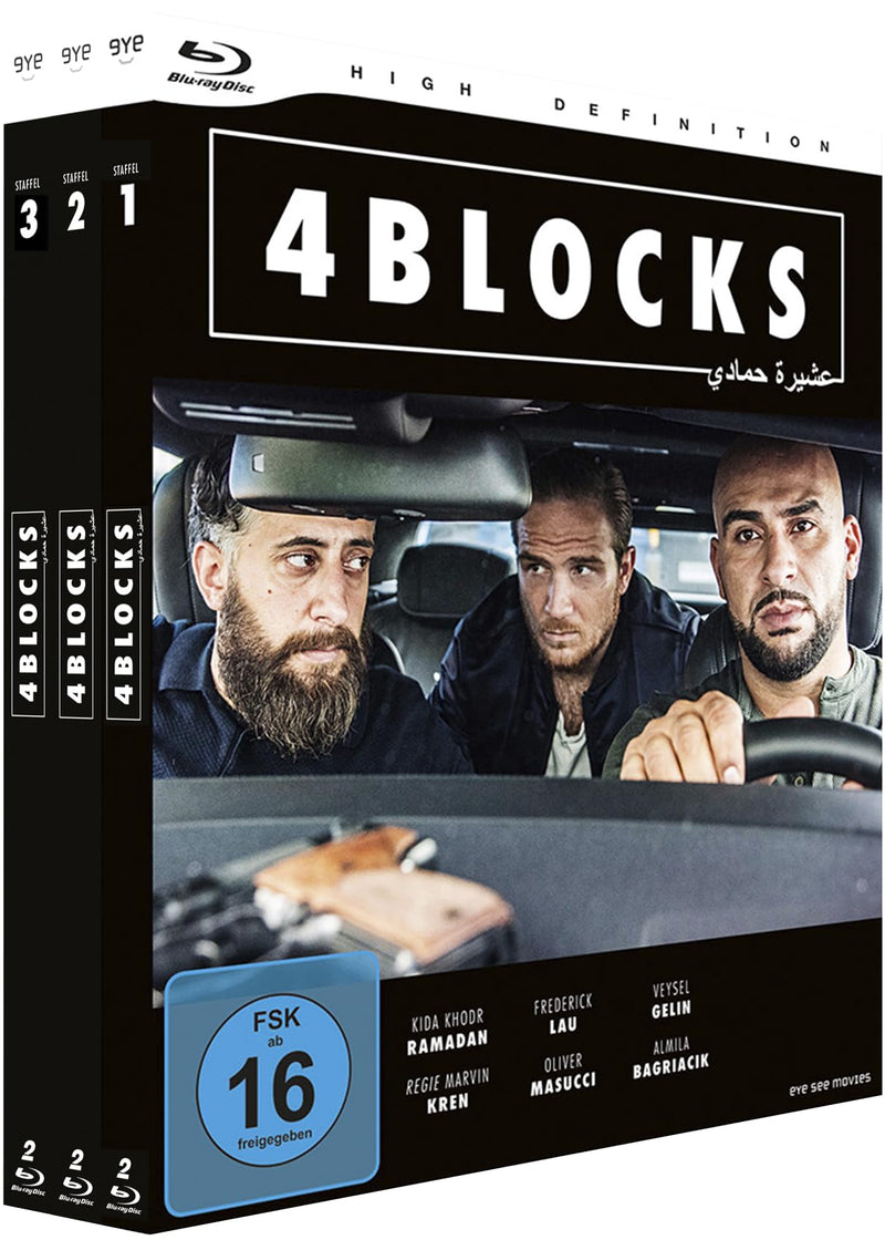 4 Blocks - Staffel 1-3 - Gesamtausgabe - Bundle -
