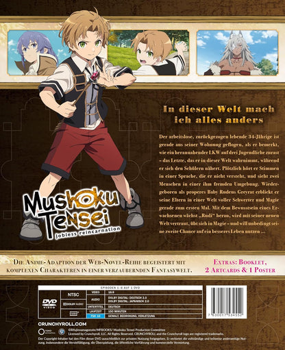 Mushoku Tensei: Jobless Reincarnation - Staffel 1 - Vol.1 -  mit Sammelschuber