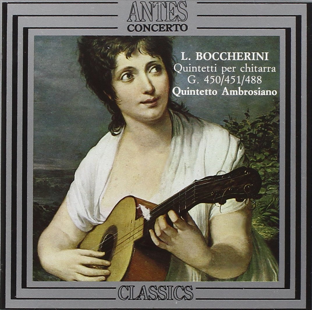 Luigi Boccherini: Quintetti per chitarra / Quintette für Gitarre und Streicher (G. 450 / 451 / 488) - Vol. 1