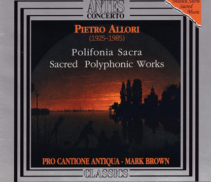Sacred Polyphonic Works (Pro Cantione Antiqua)