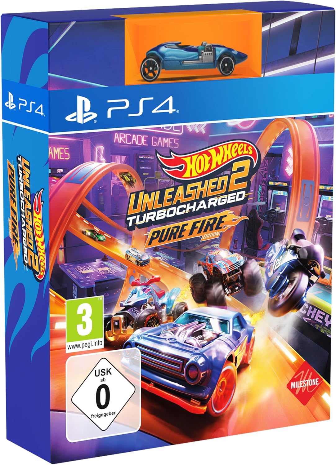 HOT WHEELS UNLEASHED 2 - Turbocharged Pure Fire Edition (Playstation 4)