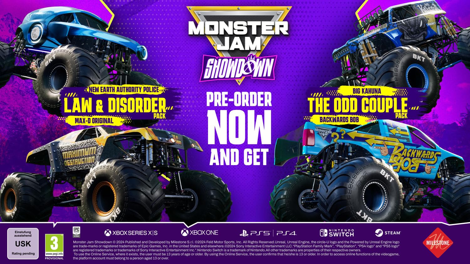 Monster Jam Showdown Day One Edition (Nintendo Switch)