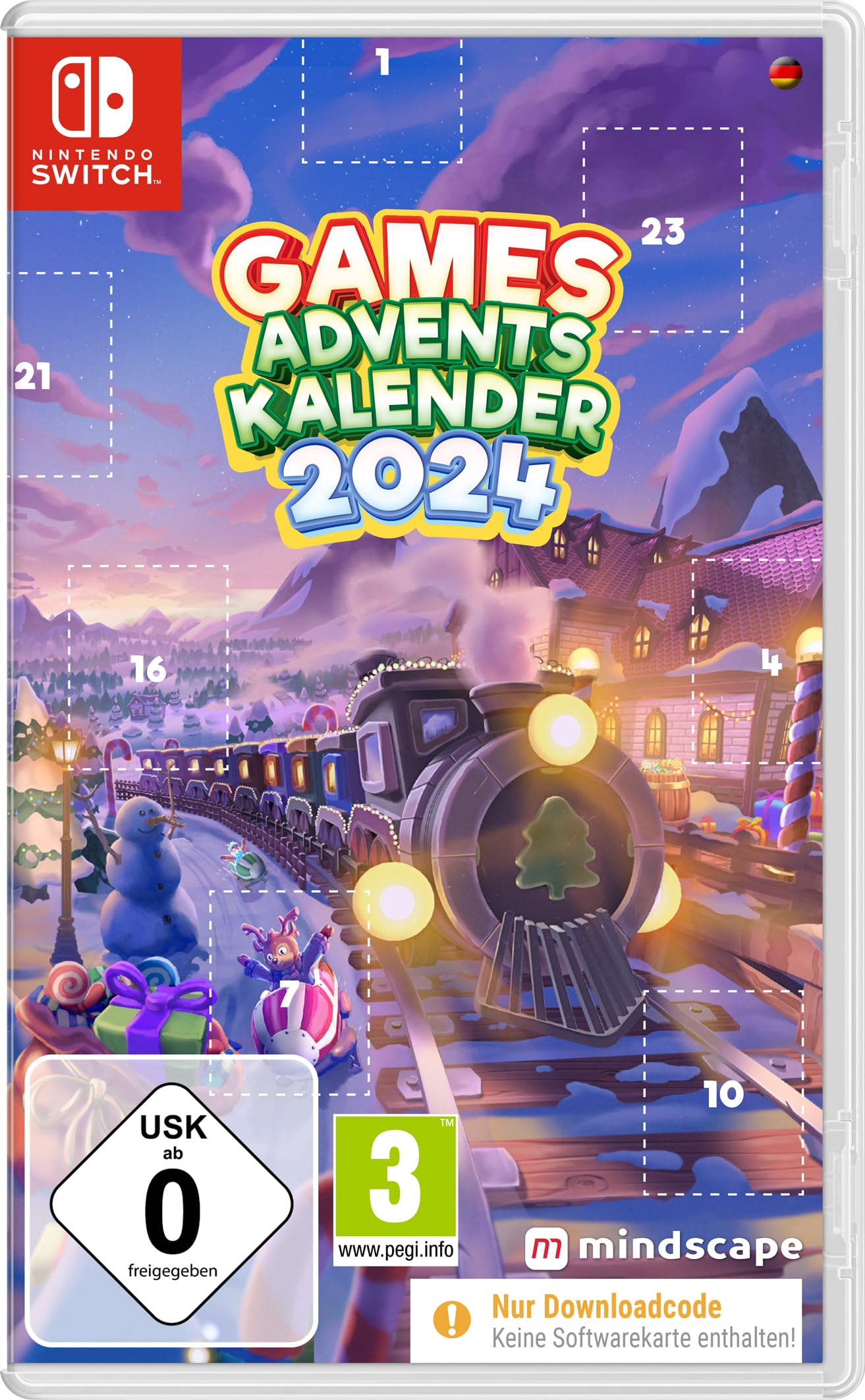 Games Adventskalender 2024 (Code in a Box) (Nintendo Switch