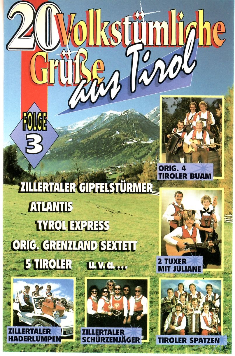 20 Volkstümliche Grüsse aus Tirol 3