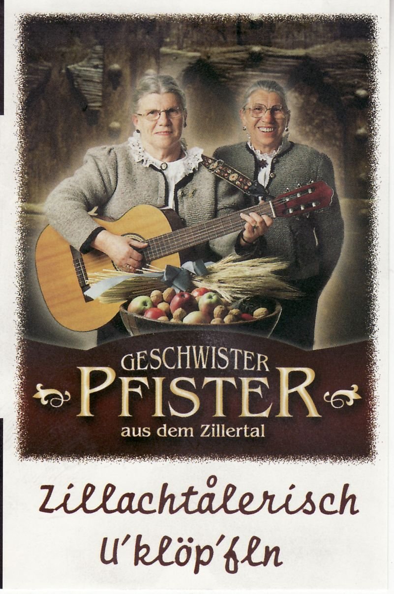 Zillachtalerisch U'Klöp'Fln