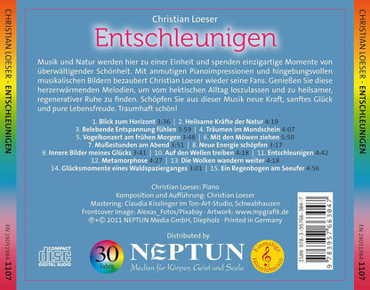 Entschleunigen: Traumhafte Pianoimpressionen mit Naturgeräuschen zum Loslassen und Wohlfühlen