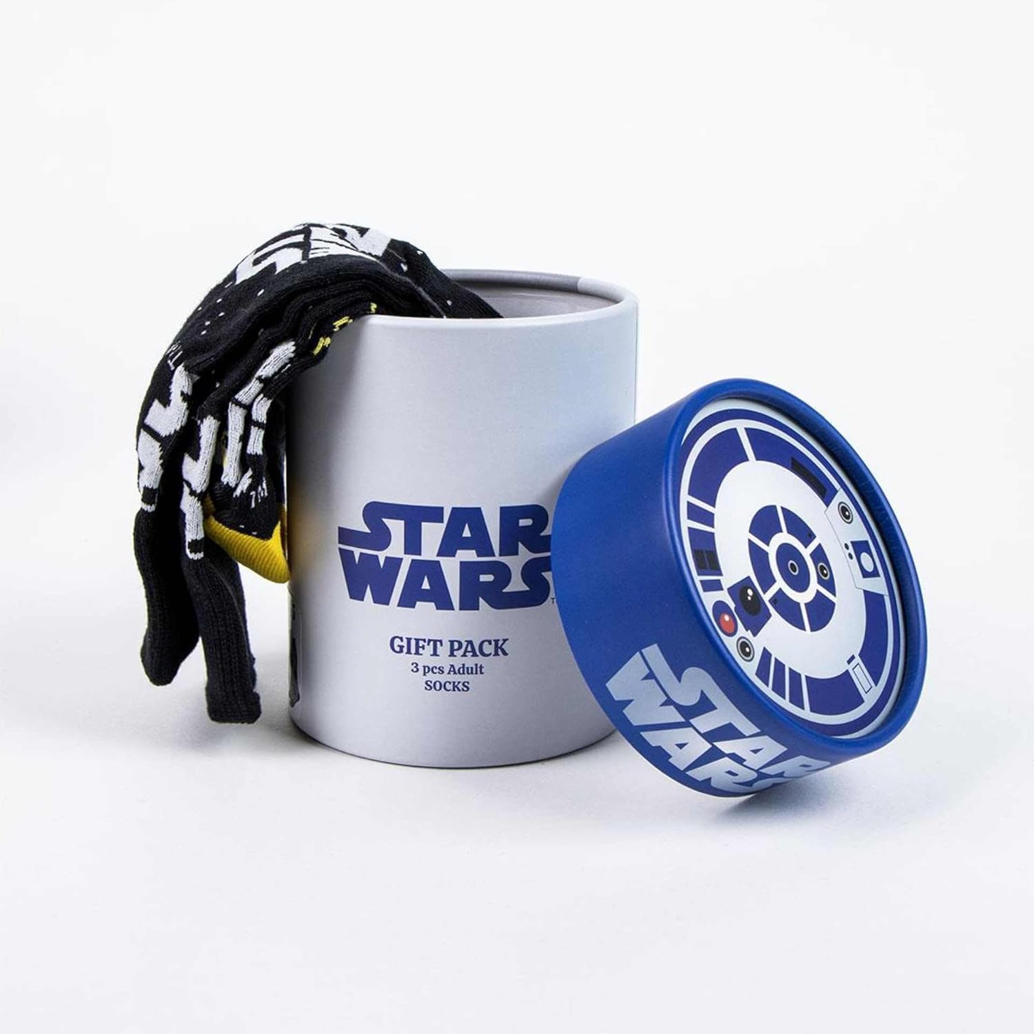 CERDÁ LIFE'S LITTLE MOMENTS Pack Calcetines 3 Piezas Star Wars Socks, Multicoloured, 38-45