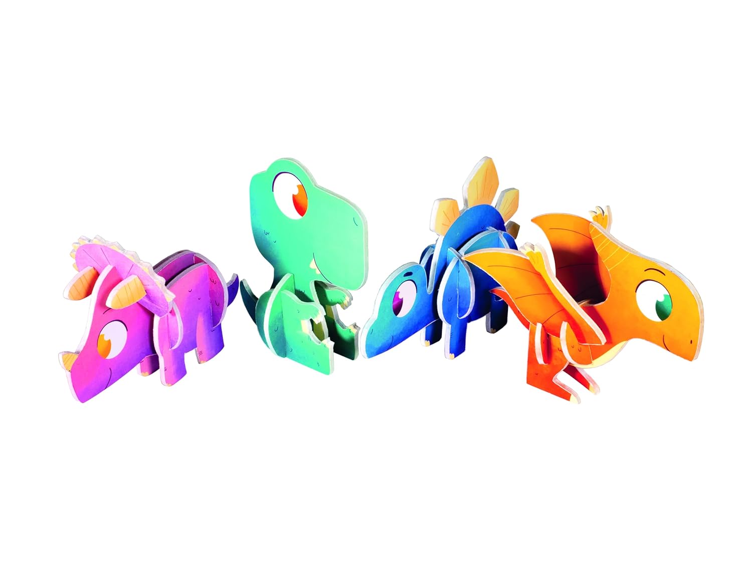 Baby dinosauri. Costruisci in 3D. Ediz. a colori. Cofanetto illustrato