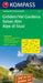 Carta stradale e panoramica n. 365. Val Gardena, Alpe di Siusi 1:150.000: Autokarte mit Panorama. 1:150000