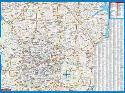 Madrid. Map 1:10 000: Madrid Centro, Madrid & Region, Provincia de Madrid, Segovia, Toledo