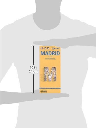 Madrid. Map 1:10 000: Madrid Centro, Madrid & Region, Provincia de Madrid, Segovia, Toledo