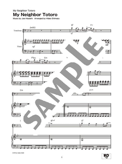 Studio Ghibli Songs for Trombone/English