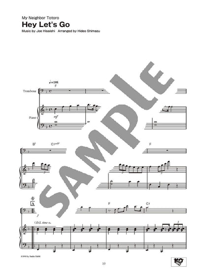 Studio Ghibli Songs for Trombone/English