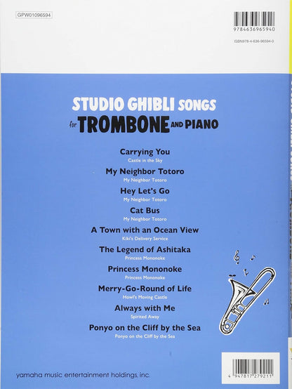 Studio Ghibli Songs for Trombone/English