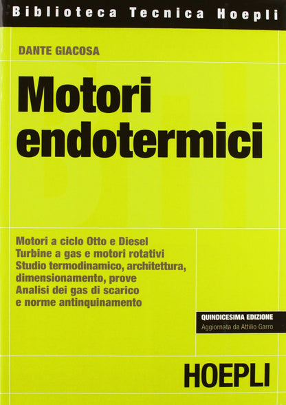 Dante Giacosa - Motori Endotermici