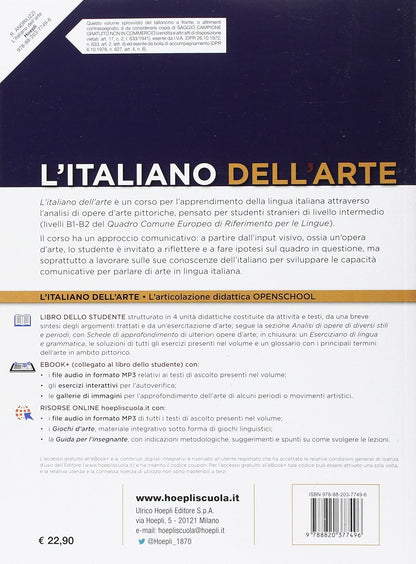 Rossana Andriuzzi - L` Italiano Dell`Arte. Corso Di Lingua Italiana