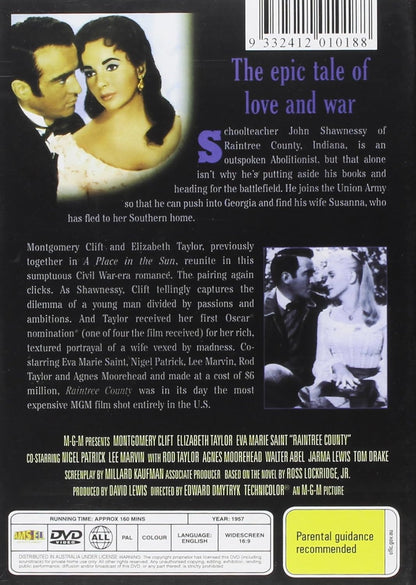 Raintree County - DVD (Region 2, 0