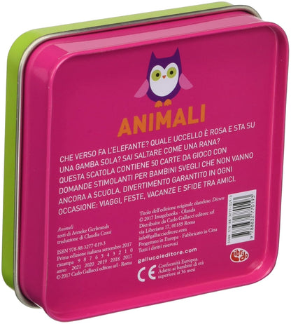 Animali. 50 Carte Domande E Risposte