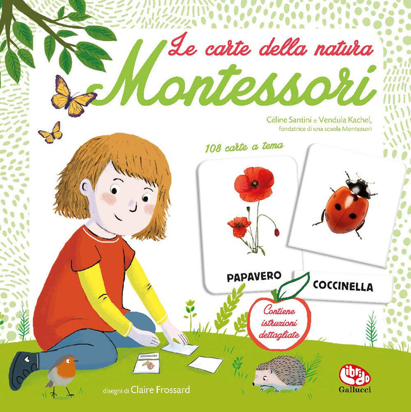 C?©Line Santini / Vendula Kachel - Le Carte Della Natura Montessori. Con Gadget