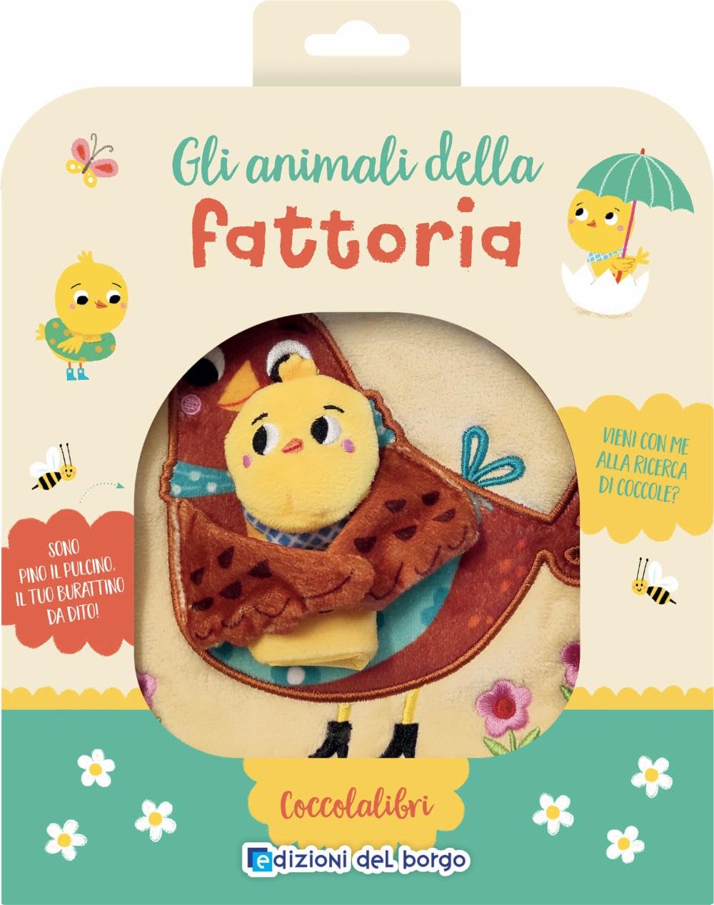 Animali Della Fattoria. Coccolalibri. Ediz. A Colori. Con Burattino Da Dito (Gli)