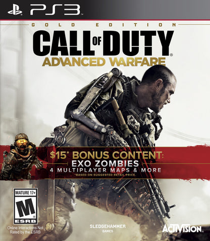 Call of Duty: Advanced Warfare - Gold Edition W/DLC (PS3