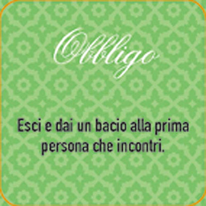 Obbligo o verità. After dinner games