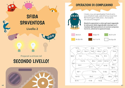 Mostri. Il quaderno di giochi e passatempi per divertirsi ovunque! Gli scaccianoia! Ediz. a colori