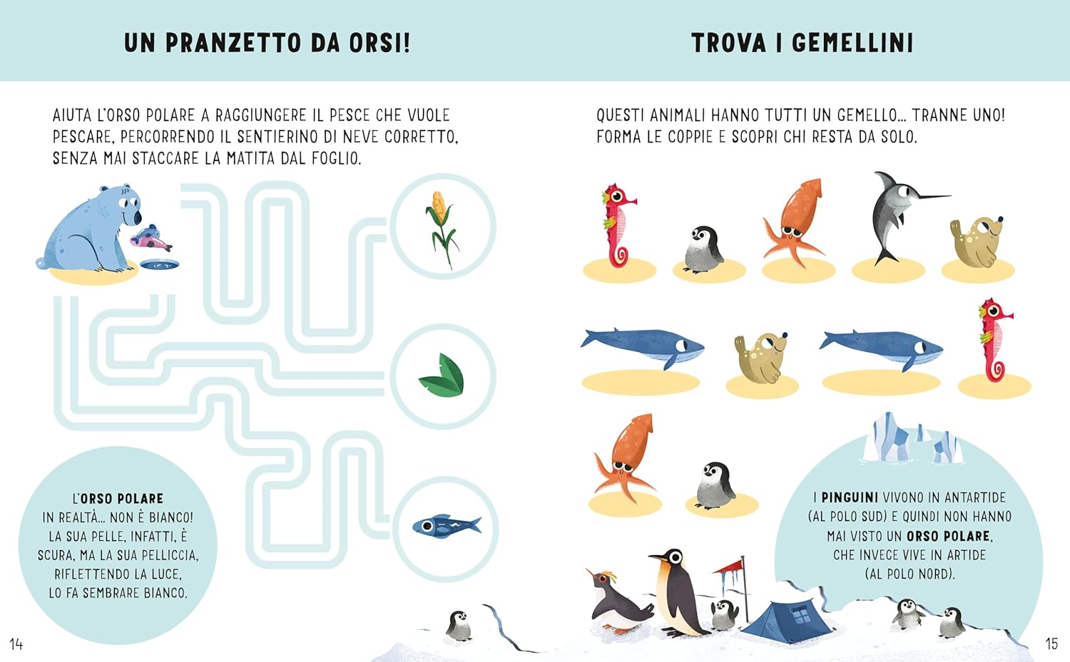 Animali. Più di 100 giochi e curiosità per tante ore di divertimento. Gioca e impara. Ediz. a colori