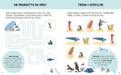 Animali. Più di 100 giochi e curiosità per tante ore di divertimento. Gioca e impara. Ediz. a colori