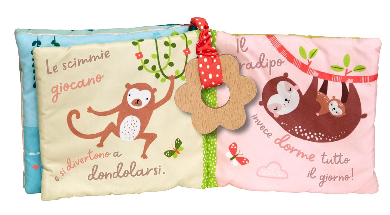 Nella giungla. Ediz. a colori. Con dentaruolo in legno naturale