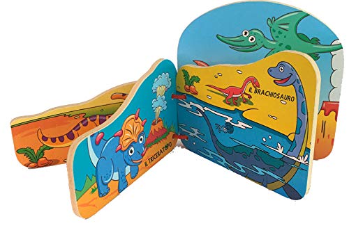 Dinosauri. Libri In Legno Sagomati. Ediz. A Colori (I)