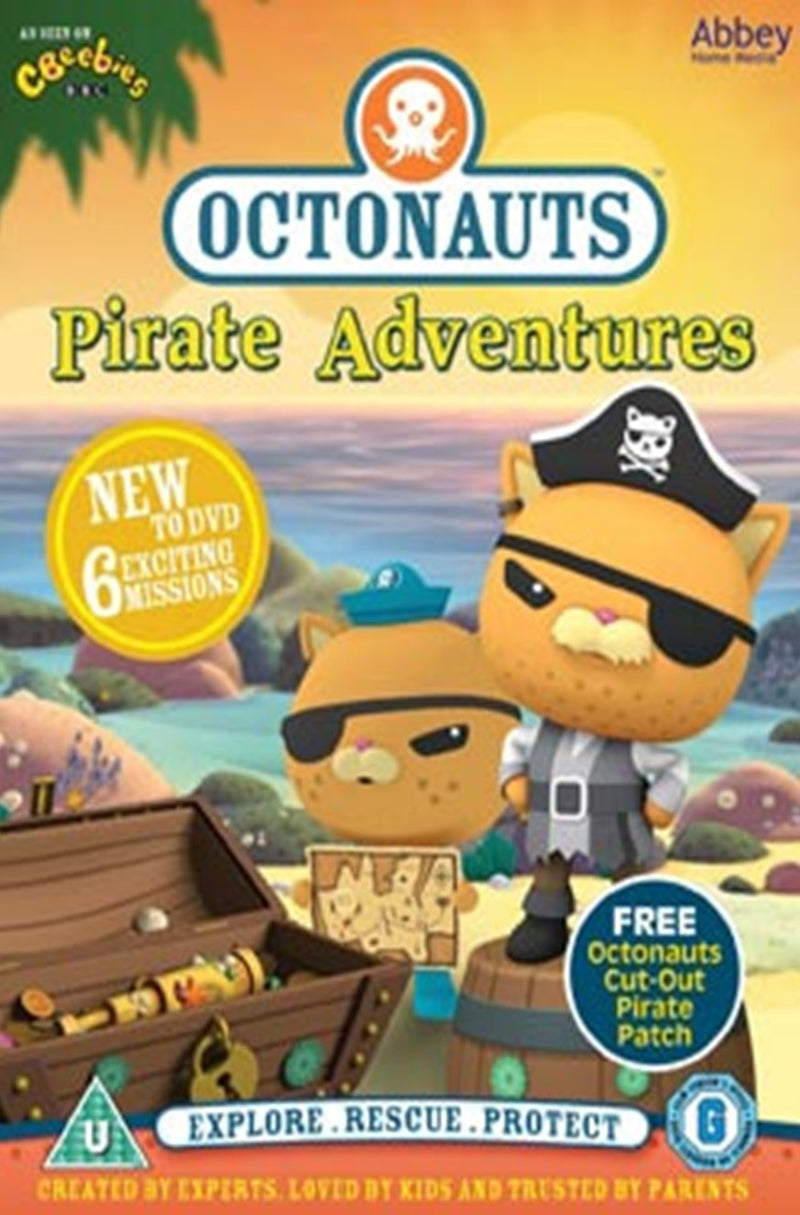 Octonauts - Pirate Adventures - INCLUDES FREE EYE PATCH
