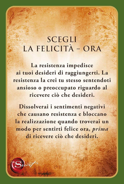 Rhonda Byrne - The Secret. Carte Della Manifestazione