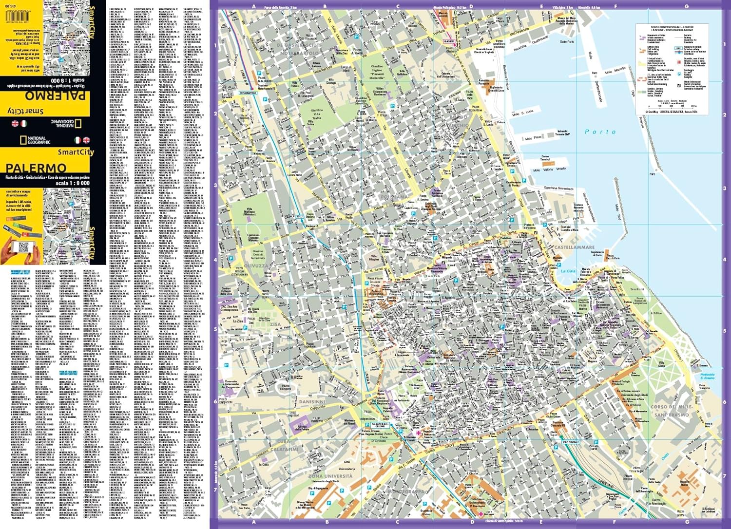 Palermo. Smartcity 1:8.000