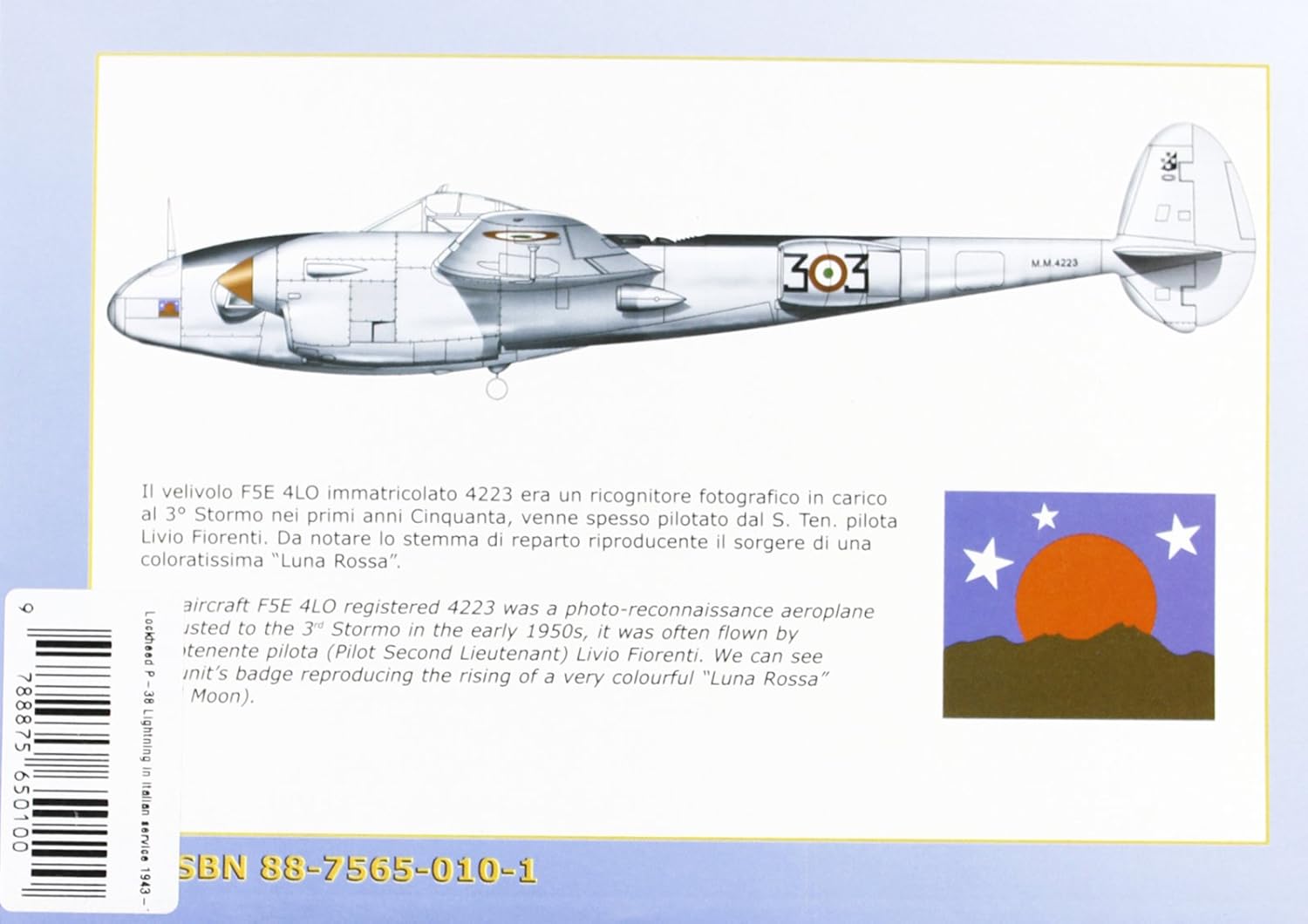 Lockheed P-38 Lightning in Italian Service 1943-1955
