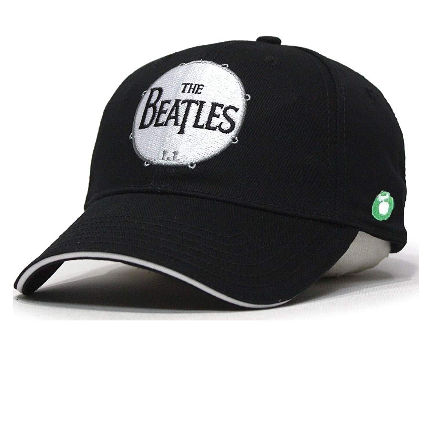 The Beatles Baseball Cap: Drum (Canvas), black, One Size Fits All