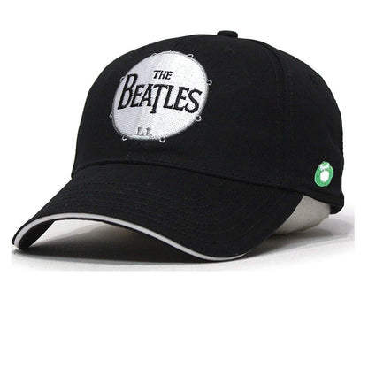 The Beatles Baseball Cap: Drum (Canvas), black, One Size Fits All