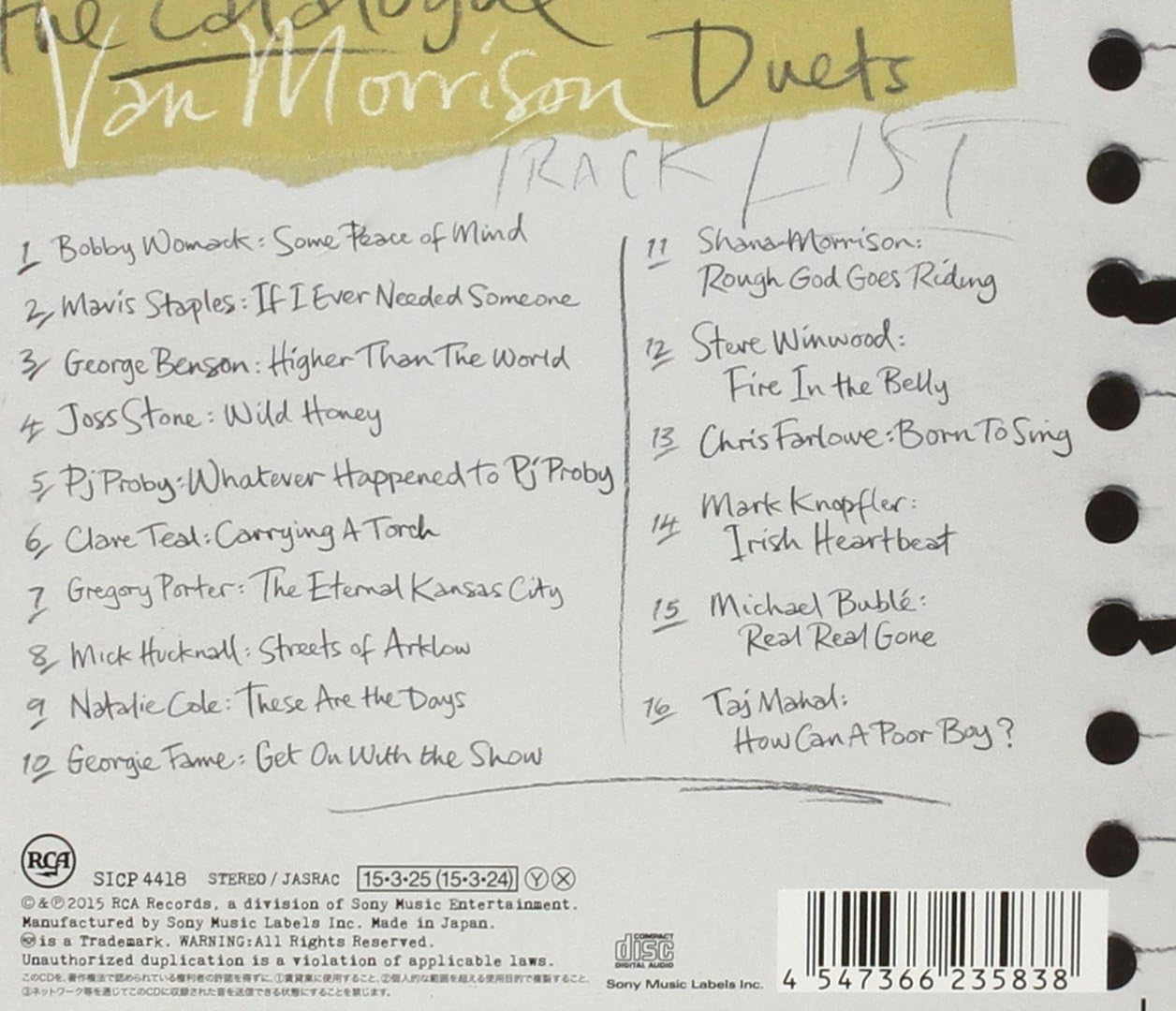 Duets: Reworking the Catalog