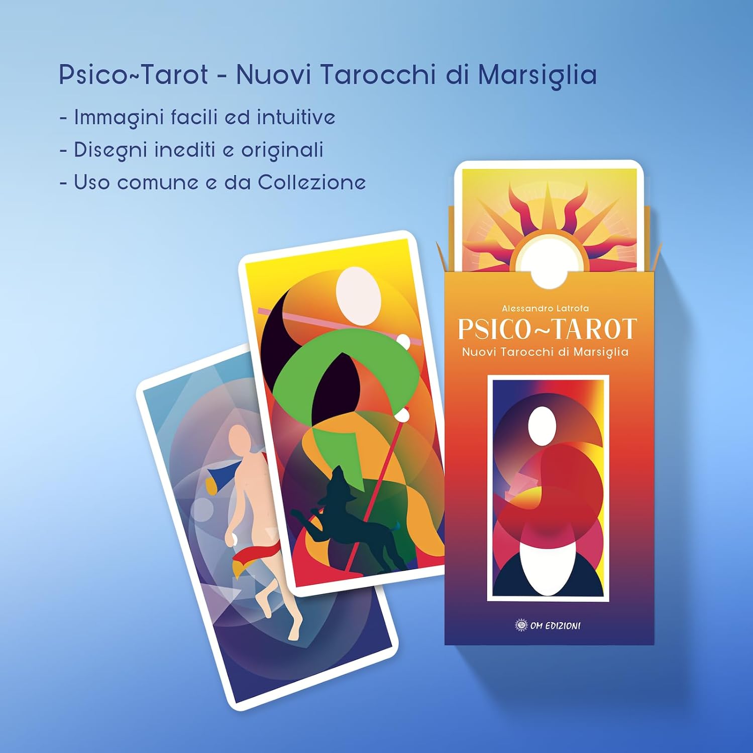 Latrofa Alessandro - Psico-Tarot-New Marseille. Tarot Deck