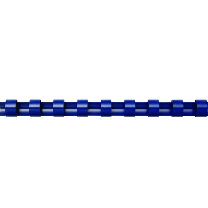 Fellowes A4 10 mm Plastic Binding Combs for Comb Binding Machine, Binds 41 to 55 Pages, Pack of 100, blue