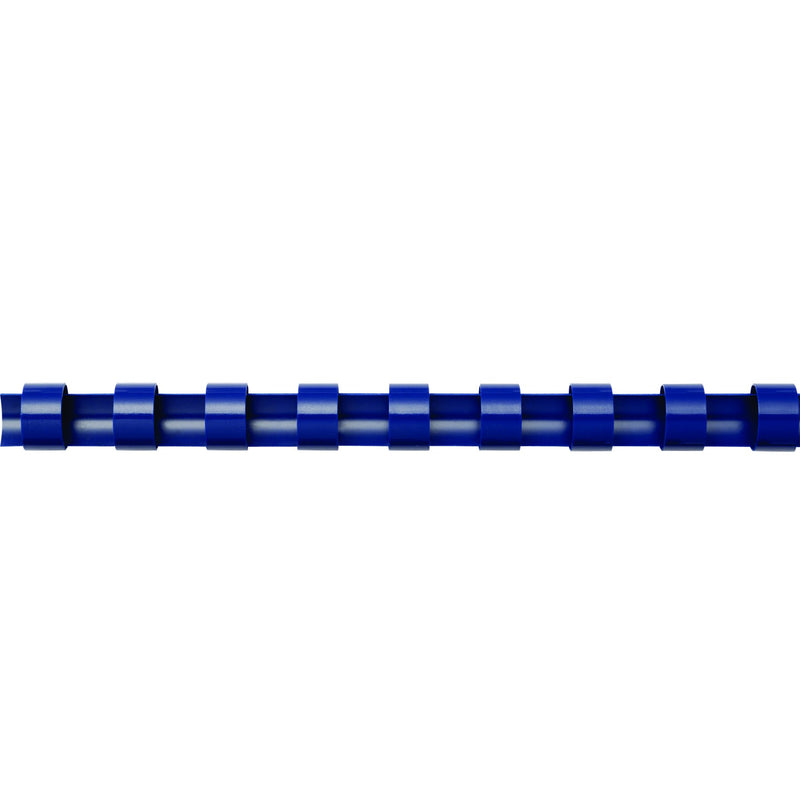 Fellowes A4 10 mm Plastic Binding Combs for Comb Binding Machine, Binds 41 to 55 Pages, Pack of 100, blue