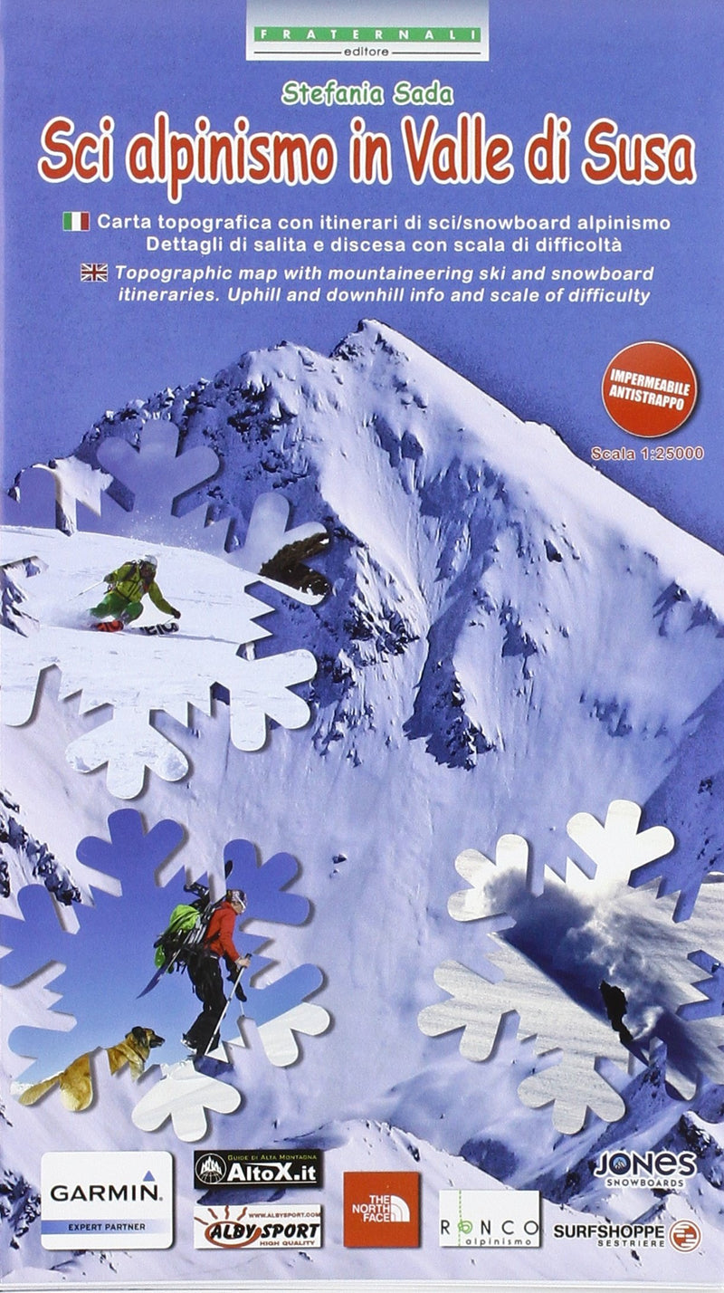Stefania Sada - Sci Alpinismo In Valle Di Susa. Cartaguida 1:25.000