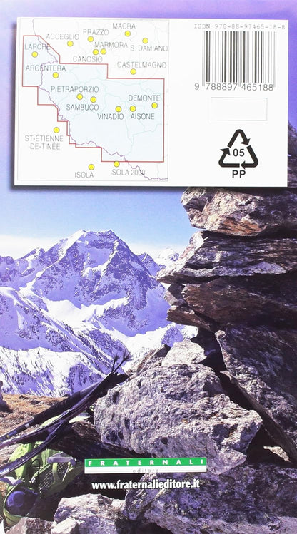 Katia Tomatis - Sci Alpinismo In Valle Stura Di Demonte. Cartaguida 1:25.000