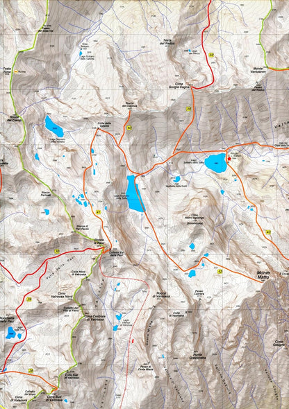 Sci alpinismo in Valle Po e Val Varaita. Cartoguida scala 1:25.000-Sky mountaineering map guide 1:25,000 scale: Cartoguida 1:25000: S03