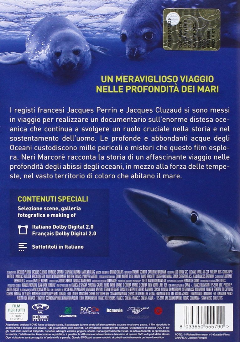 La Vita Negli Oceani (Dvd