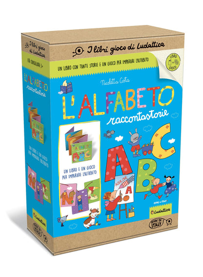 L'alfabeto raccontastorie. I libri gioco di Nic. Ediz. a colori. Con Gioco